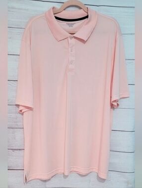 NWOT  Amazon Essentials Peach 🍑 Polo shirt Size XXL Perfect For Summer